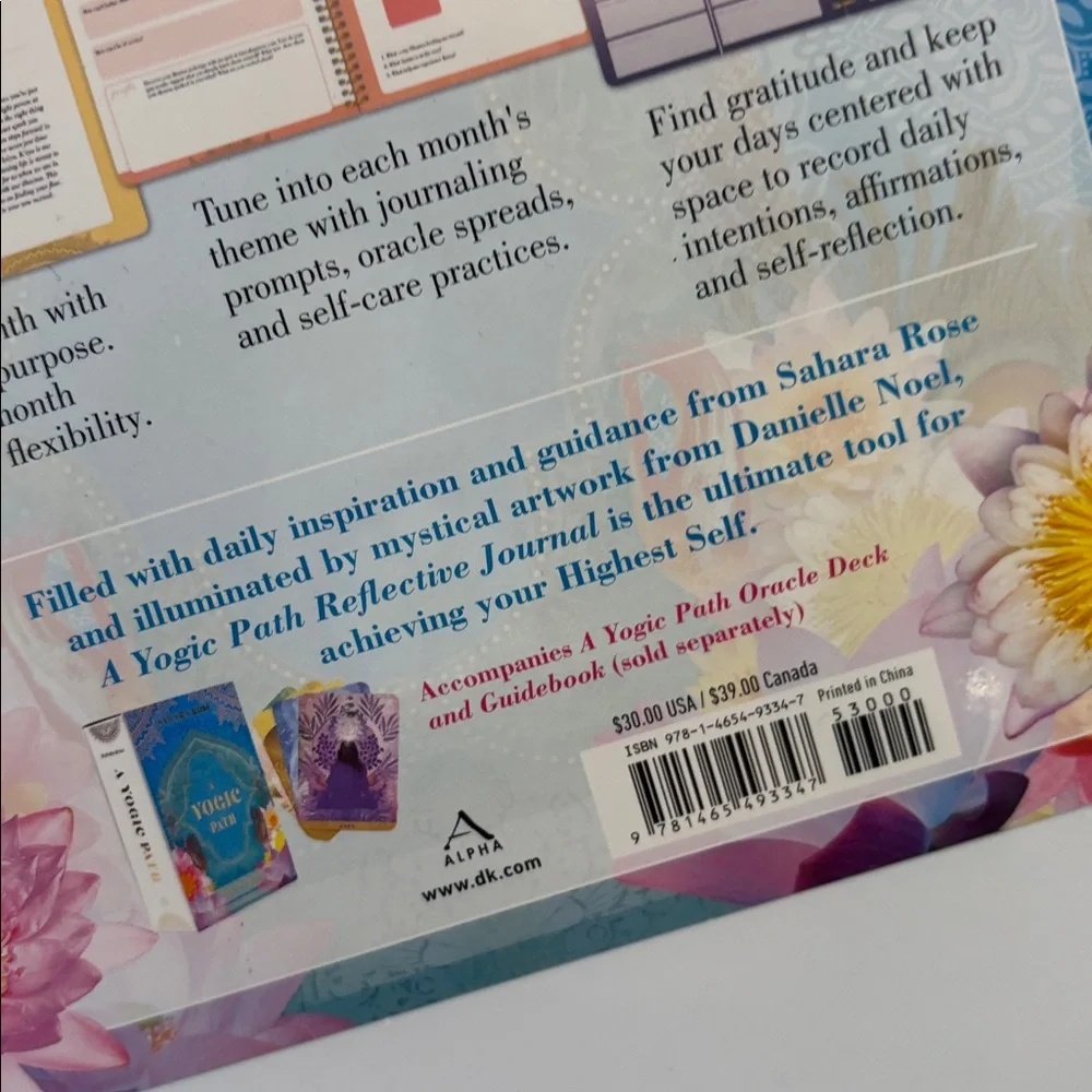 A Yogic Path Reflective Undated Journal by Sahara Rose